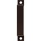 Ekena Millwork Premium 7"L x 1 1/4"W Pull Handle for 2 1/4" Doors, Rustic Brown GB6001PH507RB - alternate 1